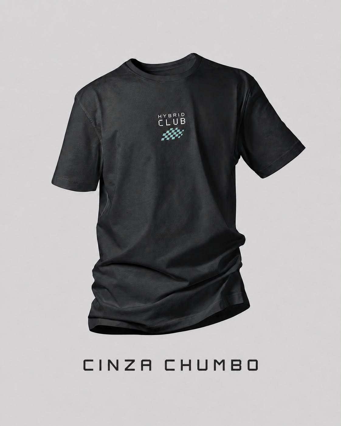 Camisa Hybrid Club — Cinza Chumbo